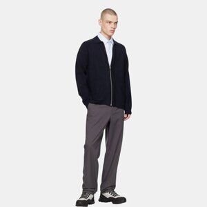 Norse Projects Bjarne Merino Wool Cotton Zip Up Jacket S Milano Knit Cardigan